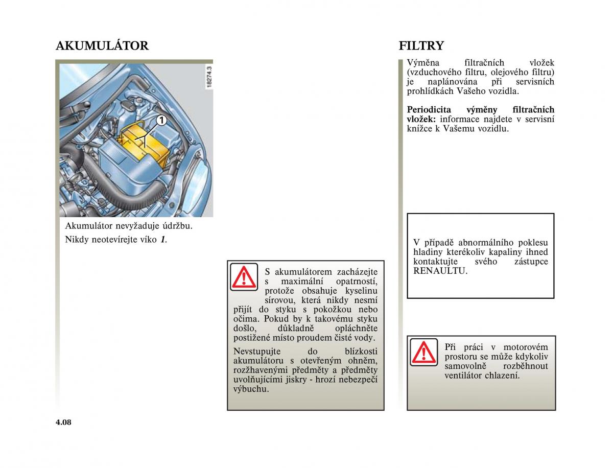 Renault Twingo I 1 owners manual / page 110