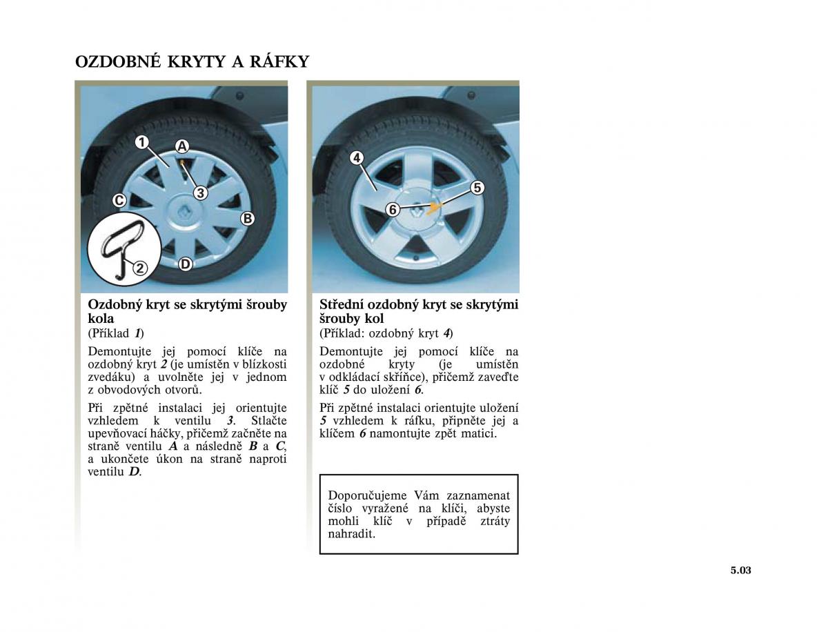 Renault Twingo I 1 owners manual / page 117