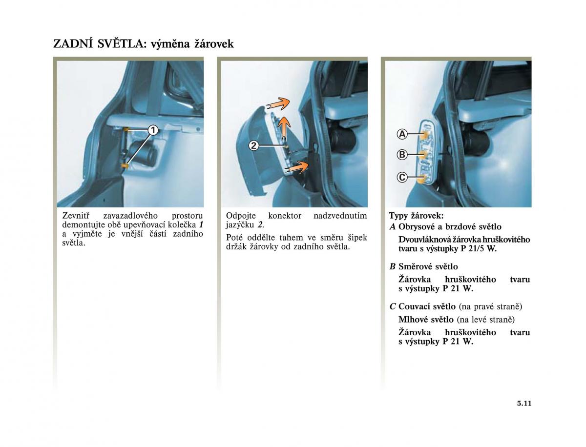 Renault Twingo I 1 owners manual / page 125