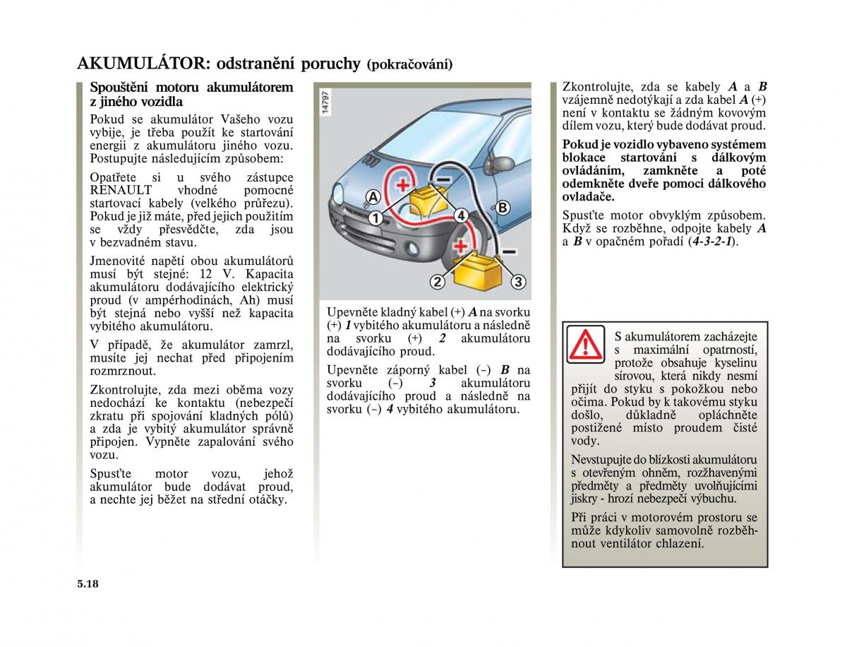 Renault Twingo I 1 owners manual / page 132