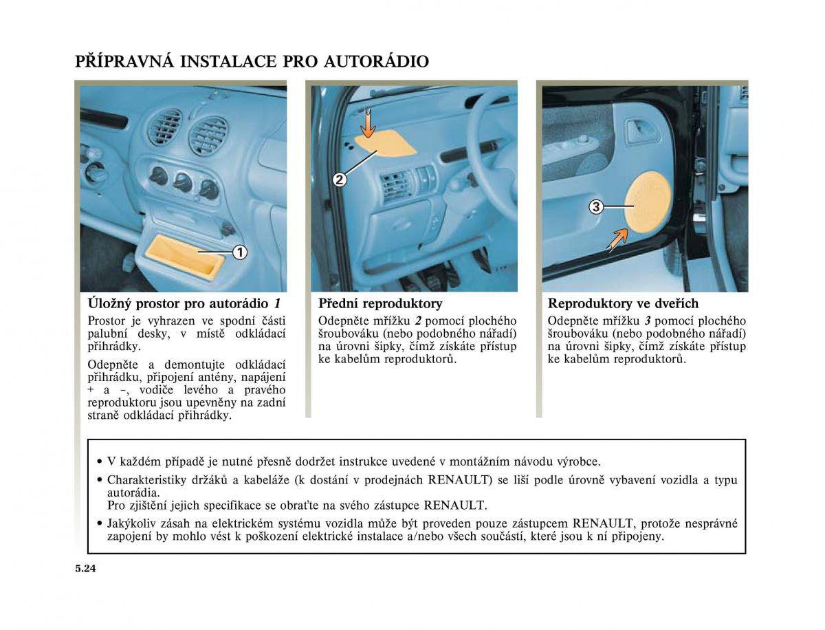 Renault Twingo I 1 owners manual / page 138