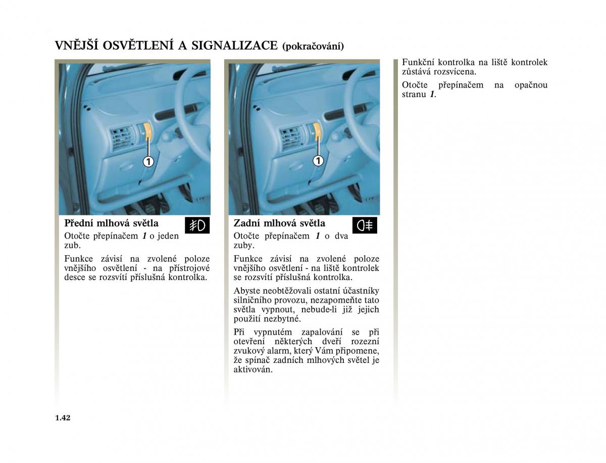 Renault Twingo I 1 owners manual / page 48