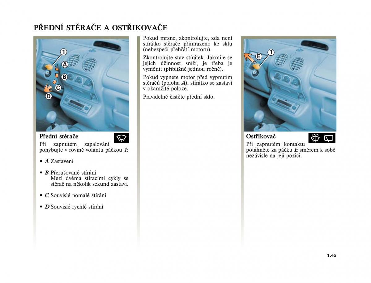 Renault Twingo I 1 owners manual / page 51