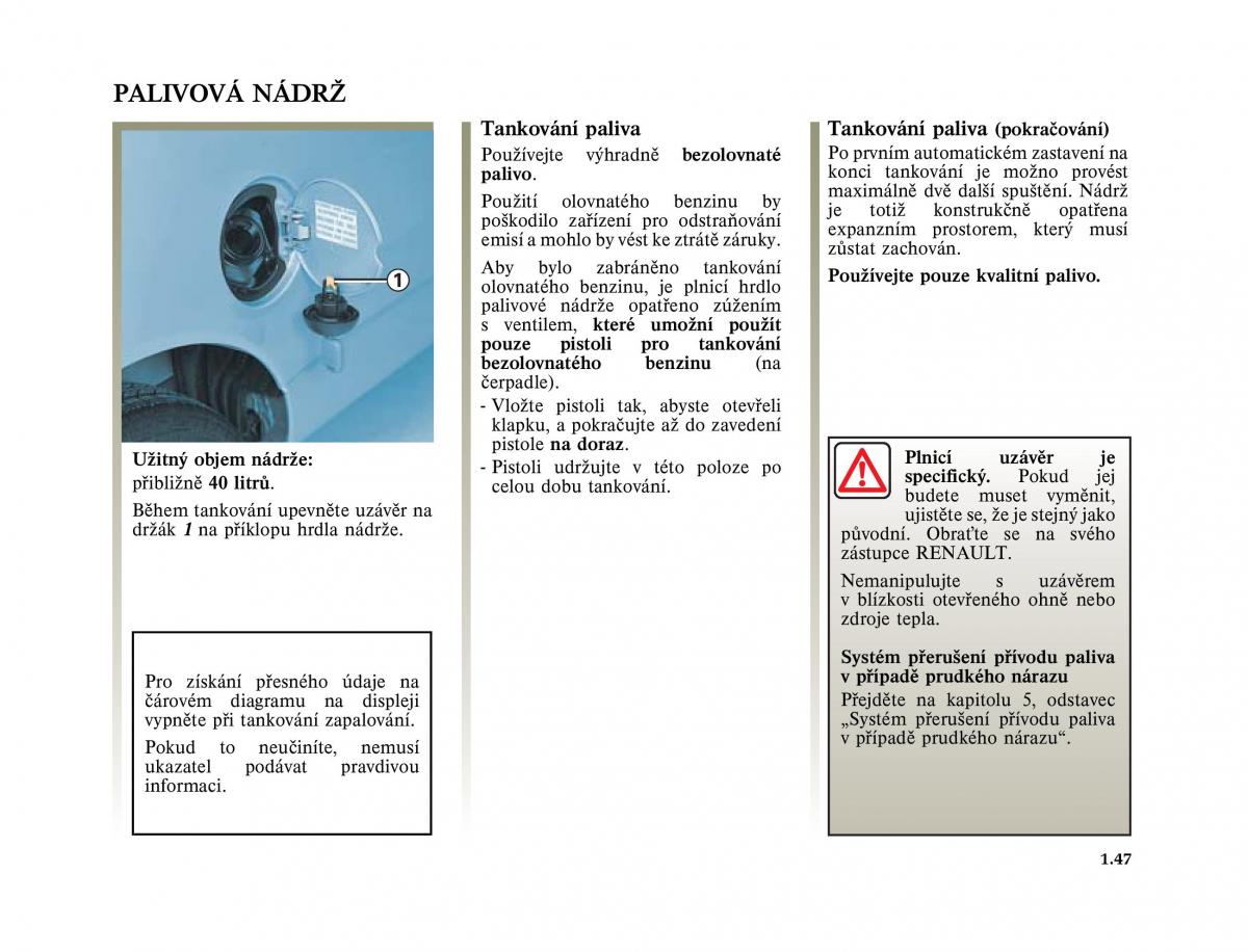 Renault Twingo I 1 owners manual / page 53