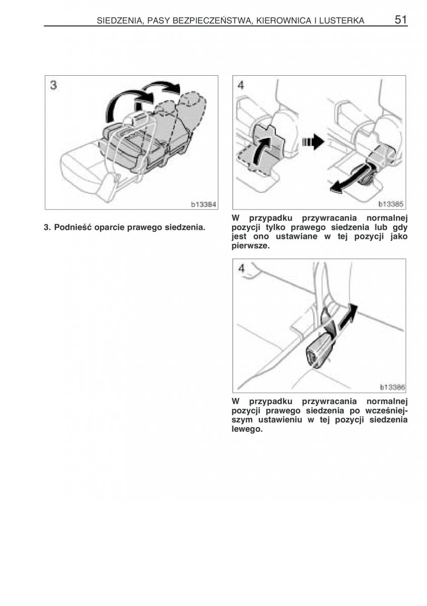 manual  Toyota Corolla Verso I 1 instrukcja / page 58