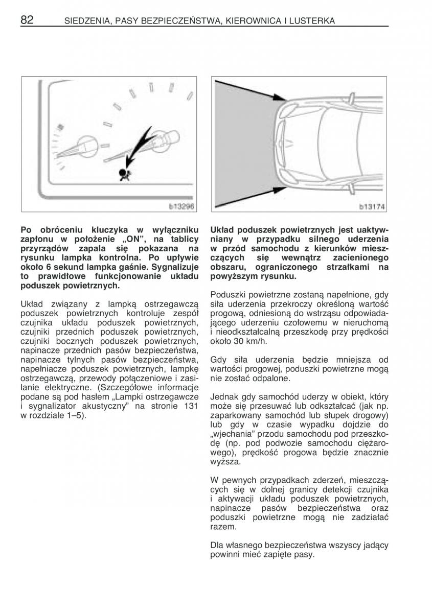 manual  Toyota Corolla Verso I 1 instrukcja / page 89