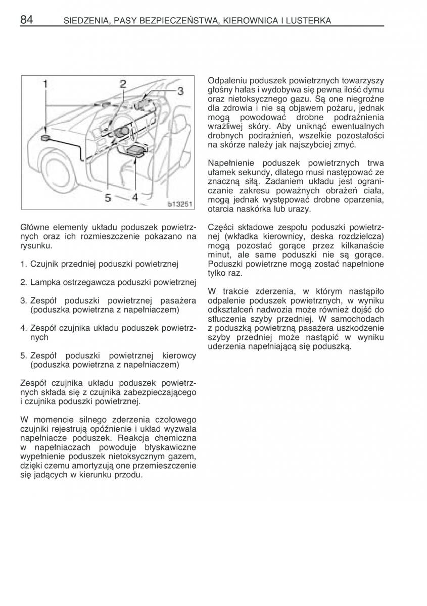 manual  Toyota Corolla Verso I 1 instrukcja / page 91