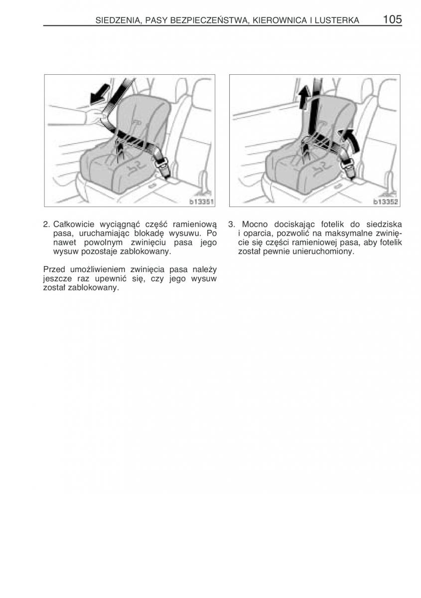 manual  Toyota Corolla Verso I 1 instrukcja / page 112