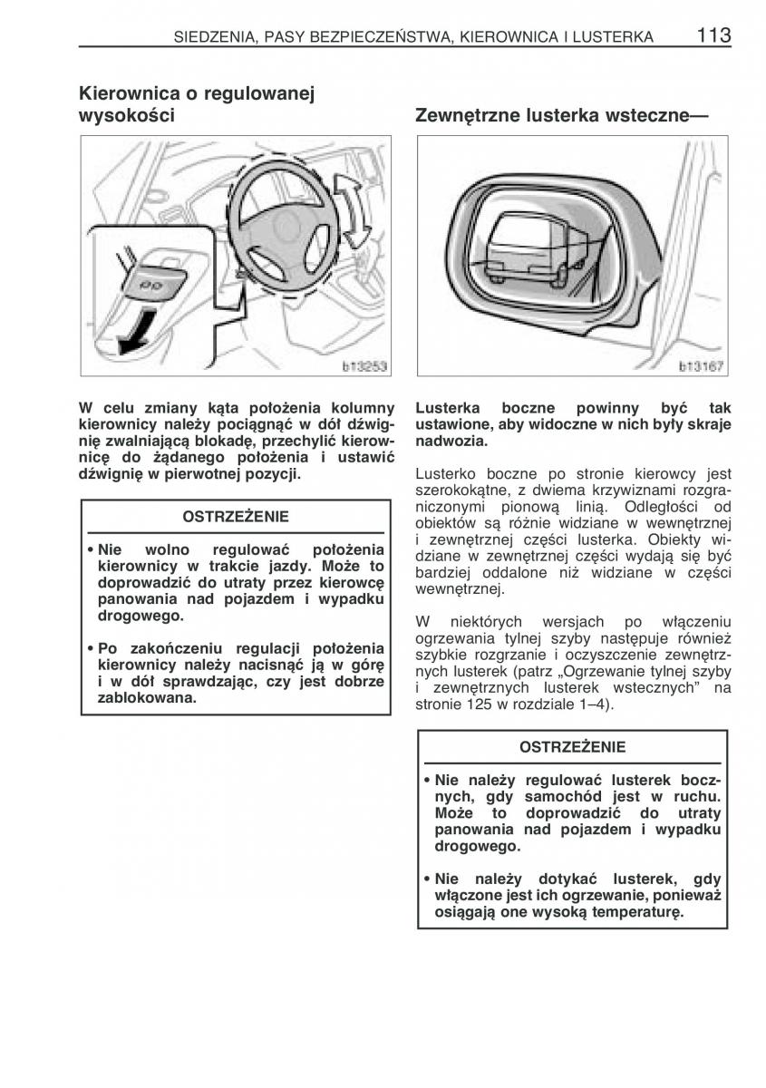 manual  Toyota Corolla Verso I 1 instrukcja / page 120