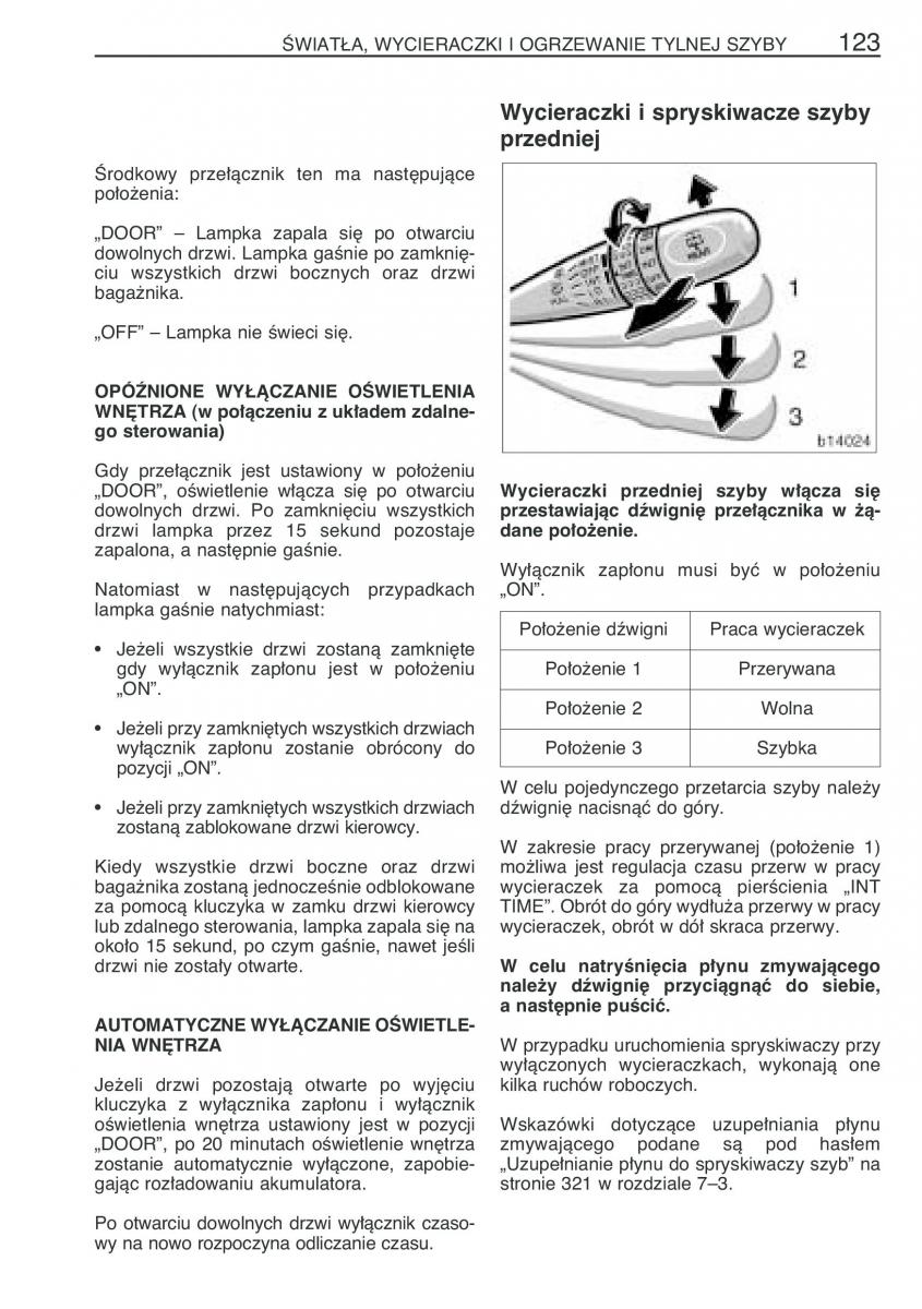 manual  Toyota Corolla Verso I 1 instrukcja / page 130