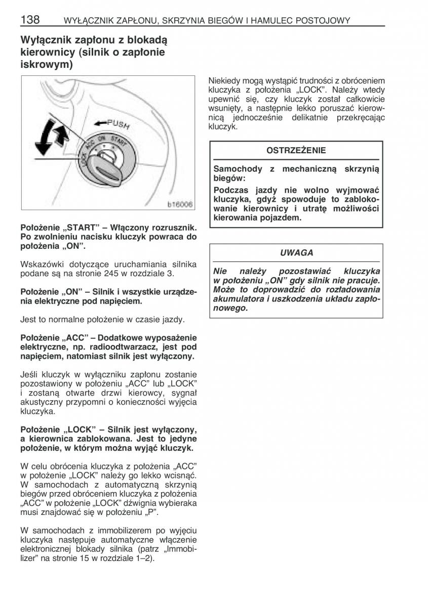 manual  Toyota Corolla Verso I 1 instrukcja / page 145