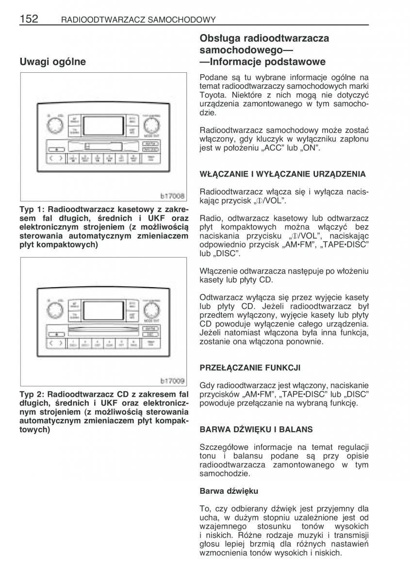 manual  Toyota Corolla Verso I 1 instrukcja / page 159