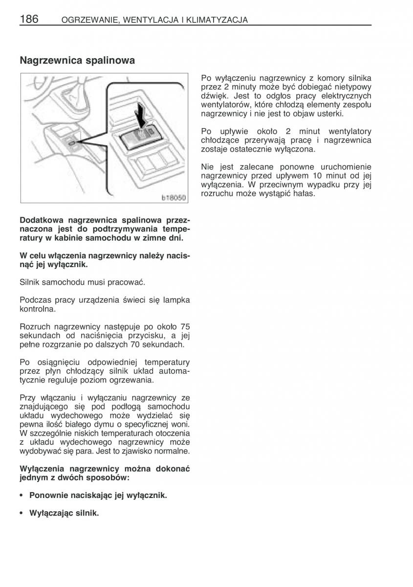 Toyota Corolla Verso I 1 instrukcja obslugi / page 193