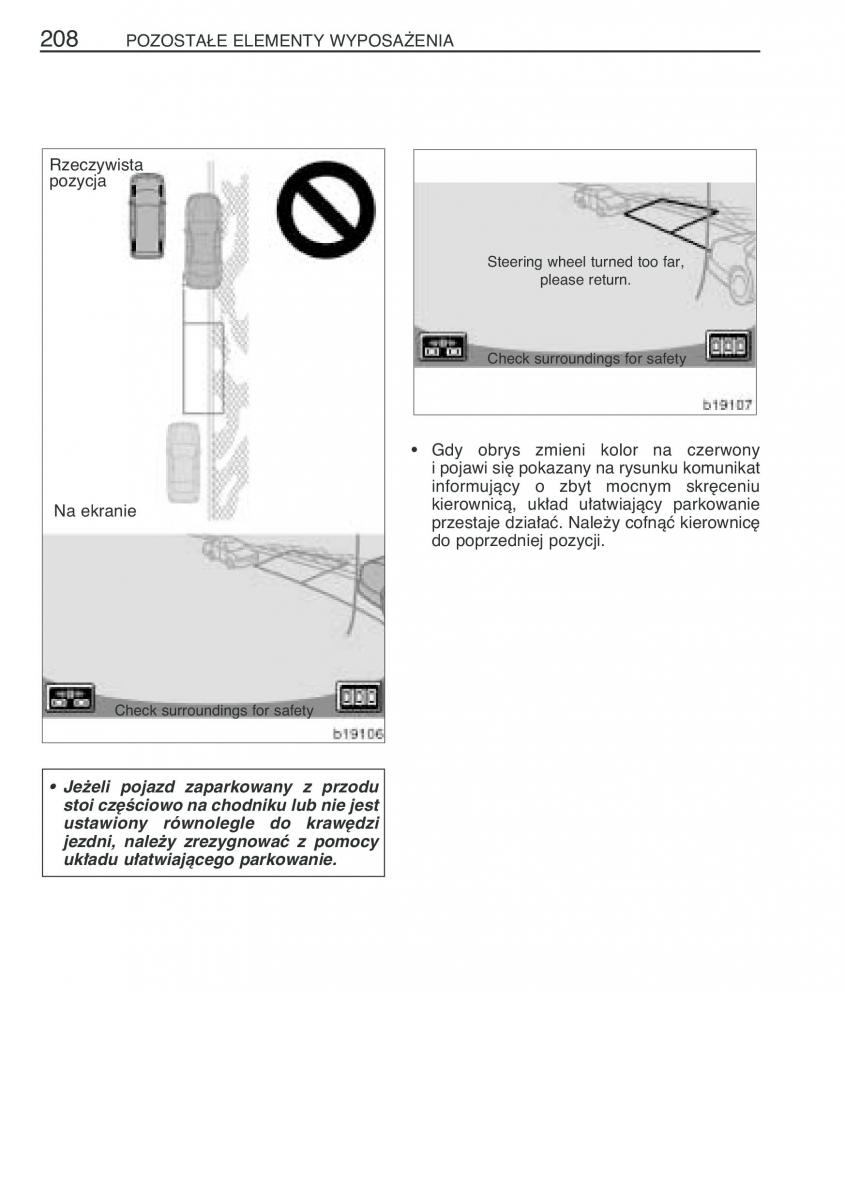 manual  Toyota Corolla Verso I 1 instrukcja / page 215