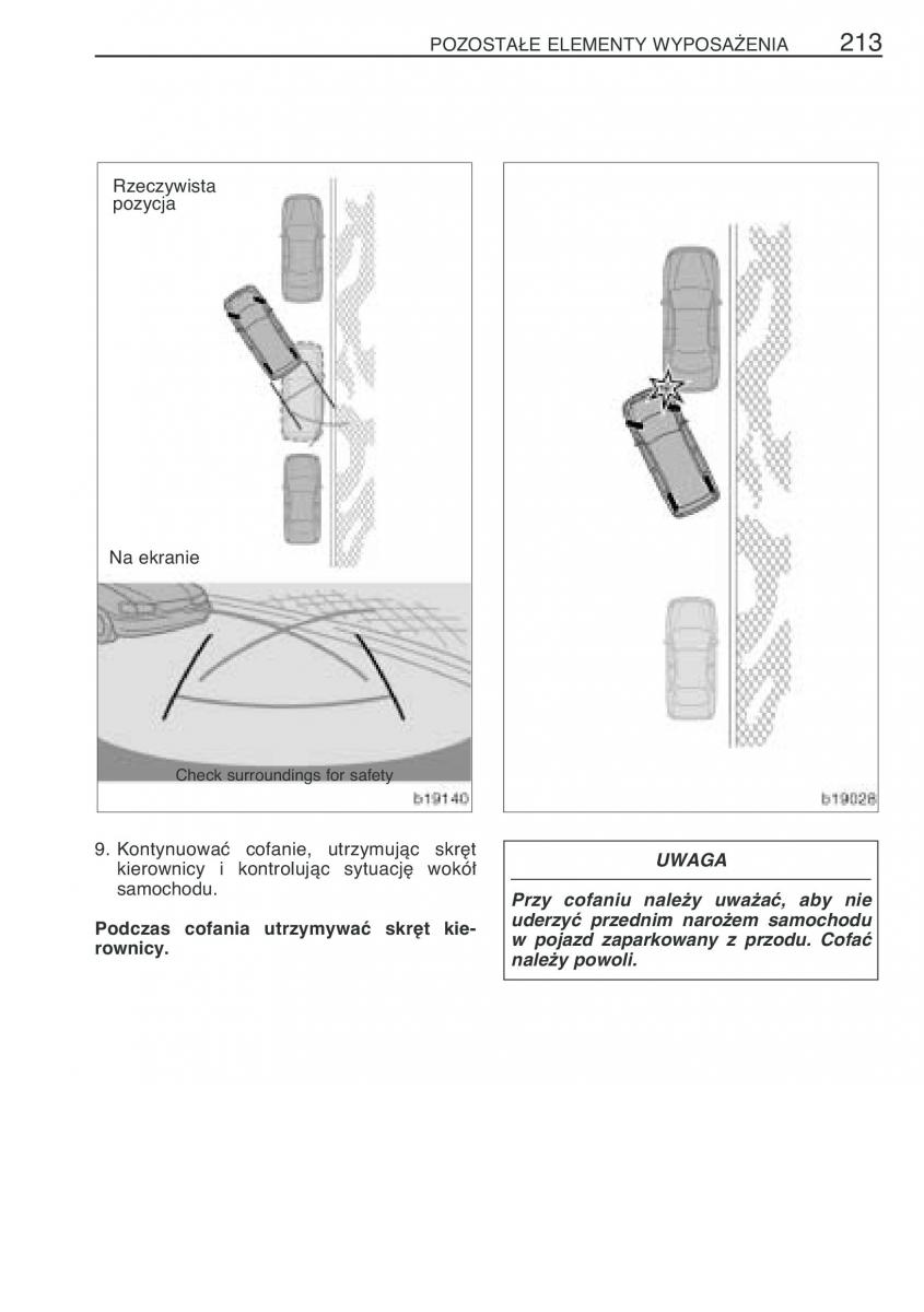 manual  Toyota Corolla Verso I 1 instrukcja / page 220