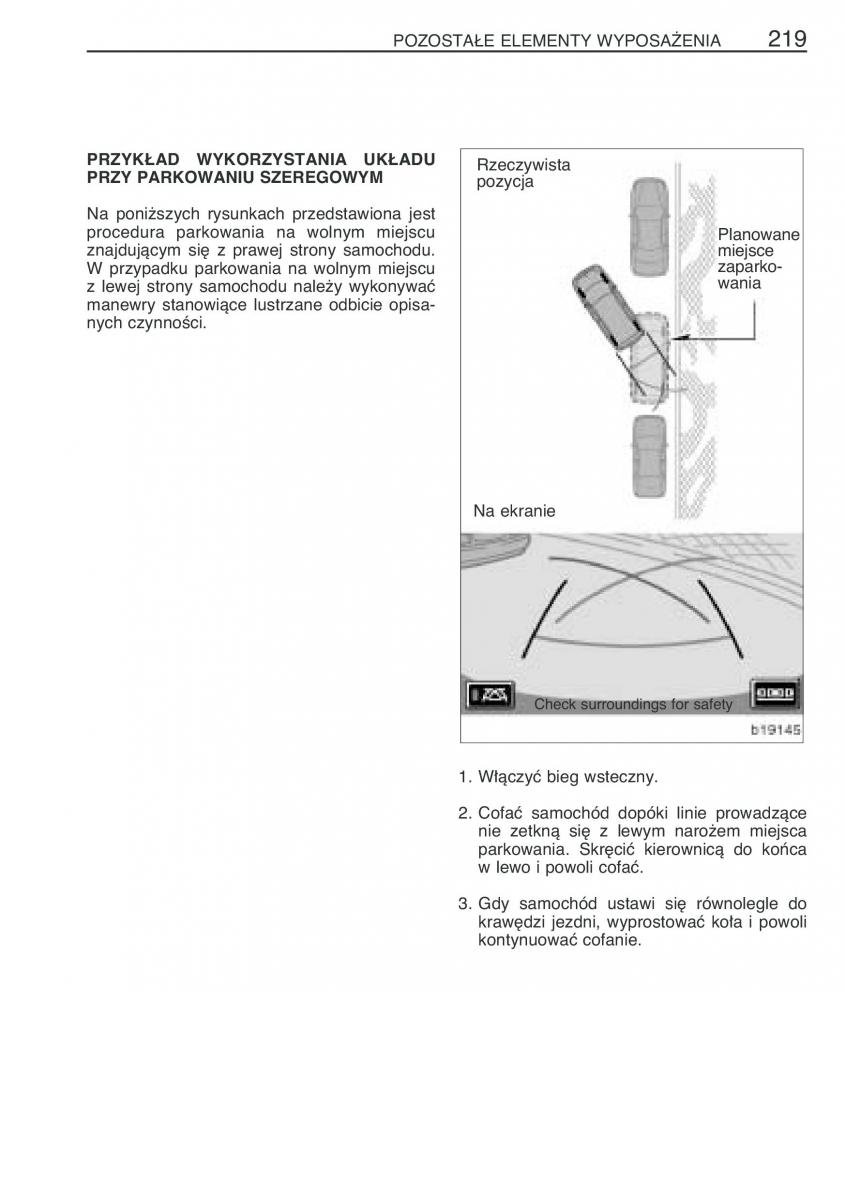 manual  Toyota Corolla Verso I 1 instrukcja / page 226