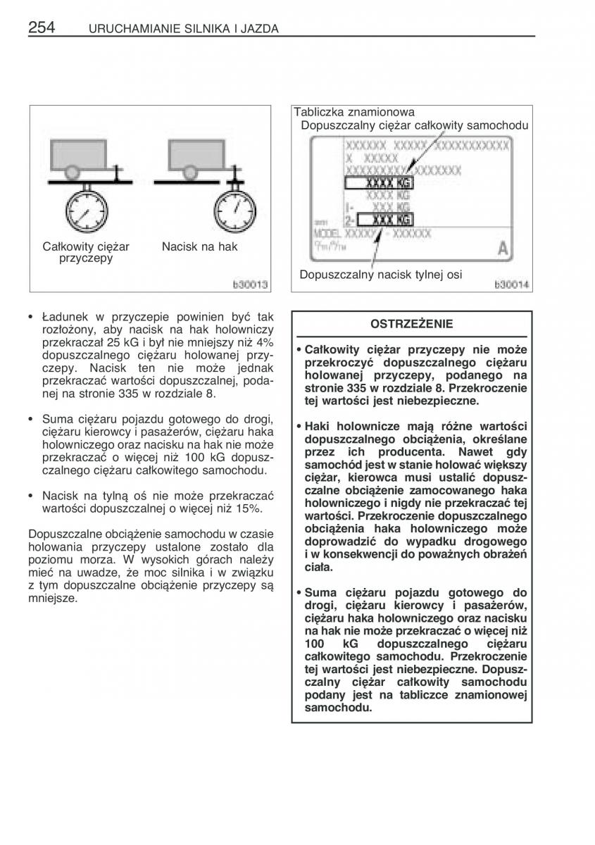 Toyota Corolla Verso I 1 instrukcja obslugi / page 261