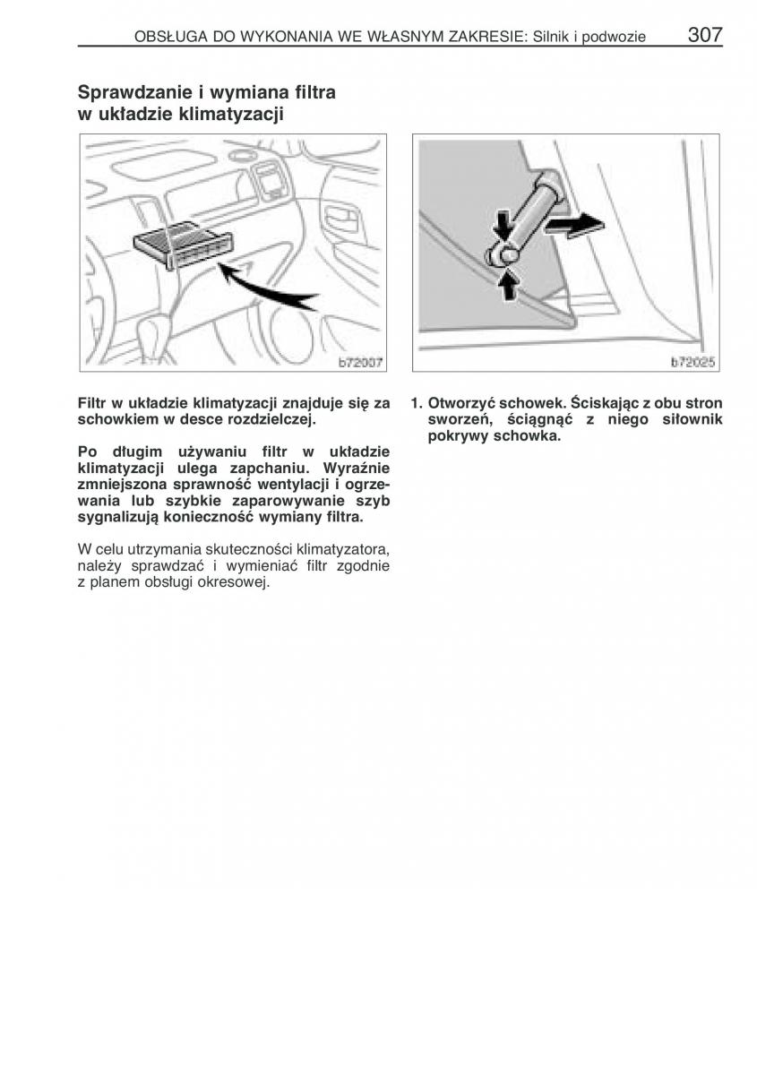 manual  Toyota Corolla Verso I 1 instrukcja / page 314