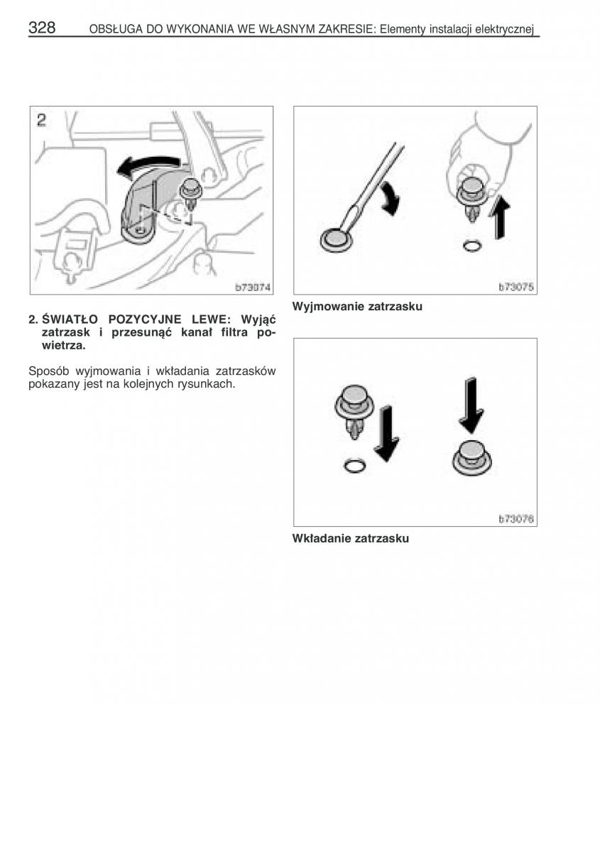 manual  Toyota Corolla Verso I 1 instrukcja / page 335