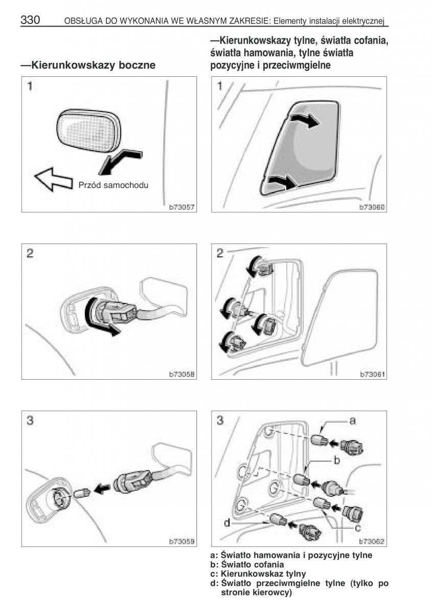 Toyota Corolla Verso I 1 instrukcja obslugi / page 337