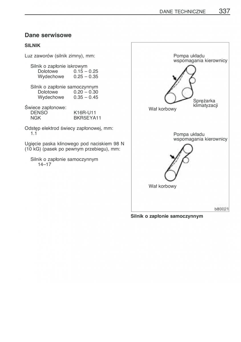 Toyota Corolla Verso I 1 instrukcja obslugi / page 344