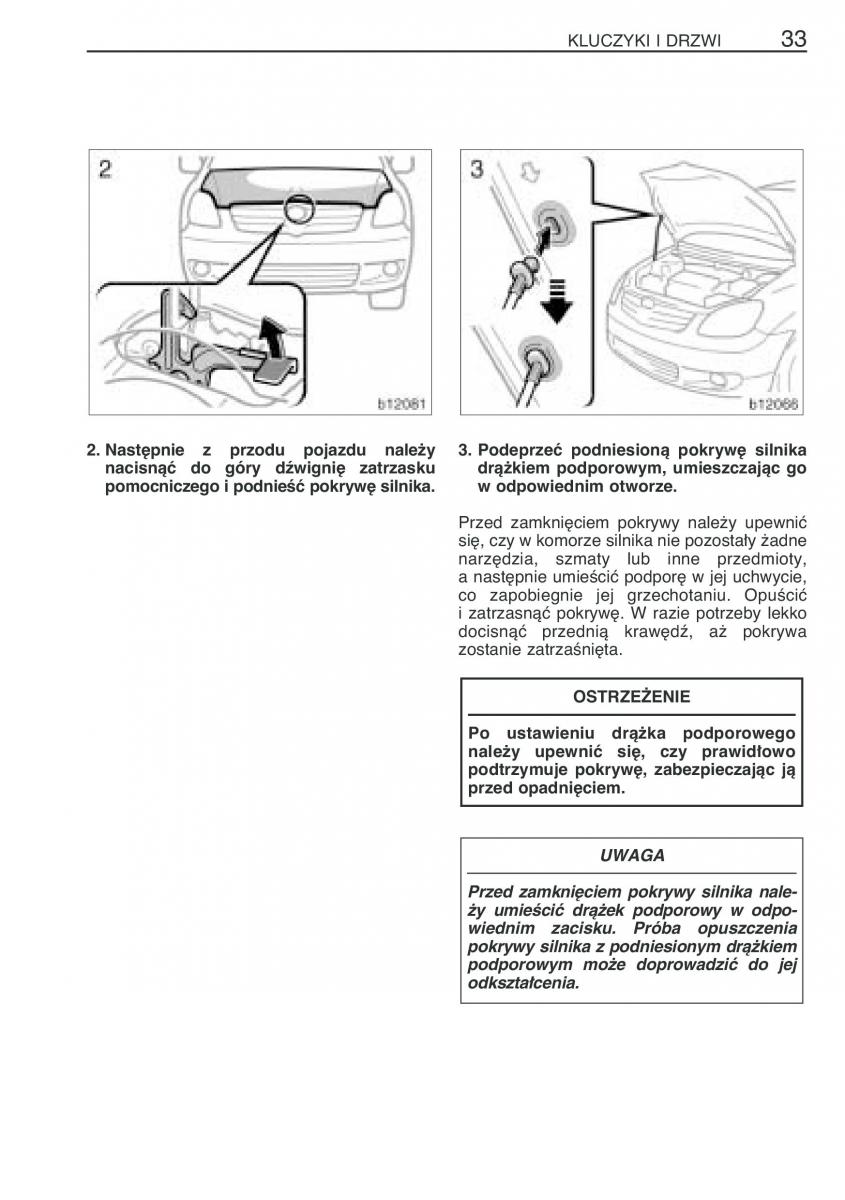 Toyota Corolla Verso I 1 instrukcja obslugi / page 40