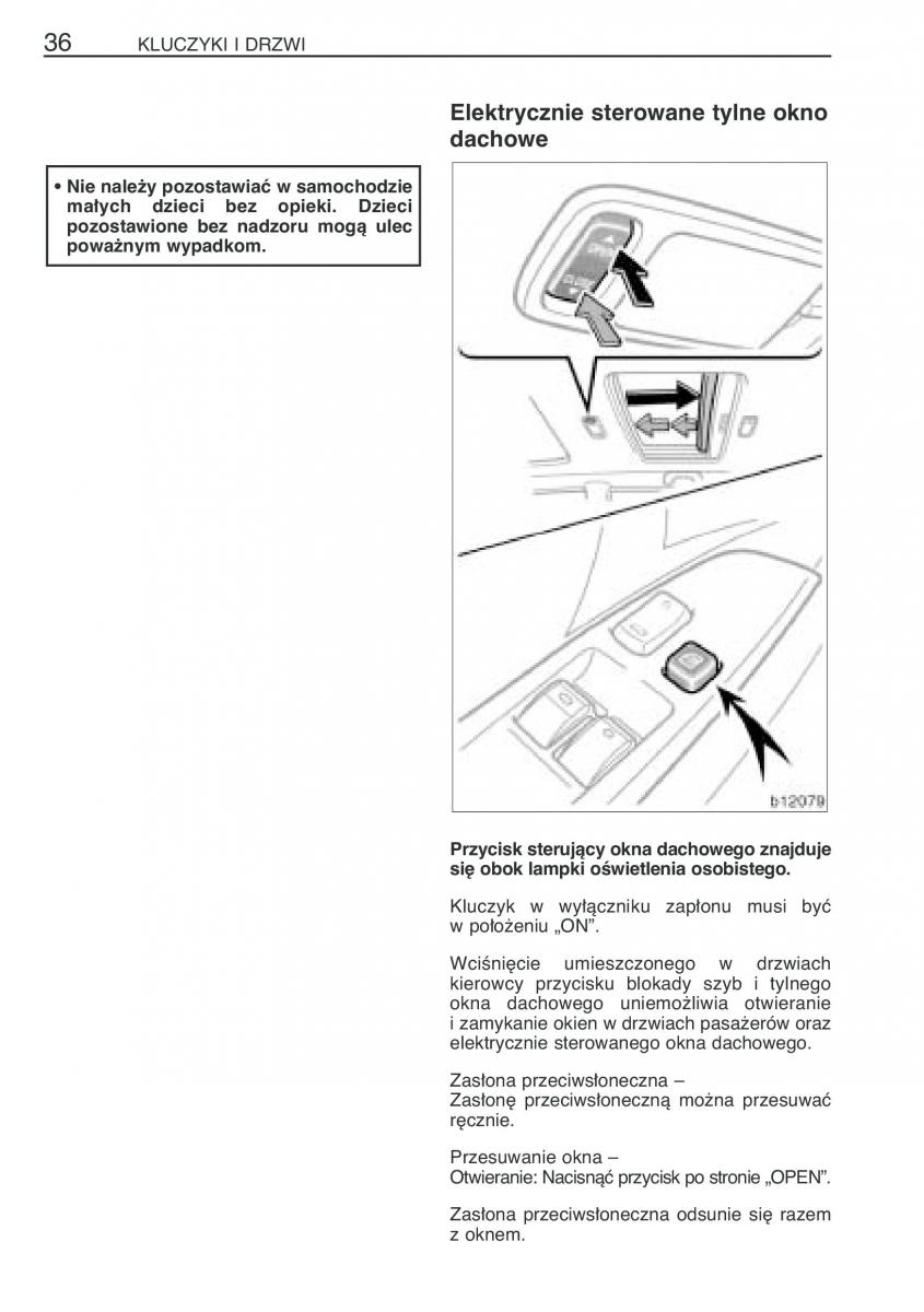 manual  Toyota Corolla Verso I 1 instrukcja / page 43