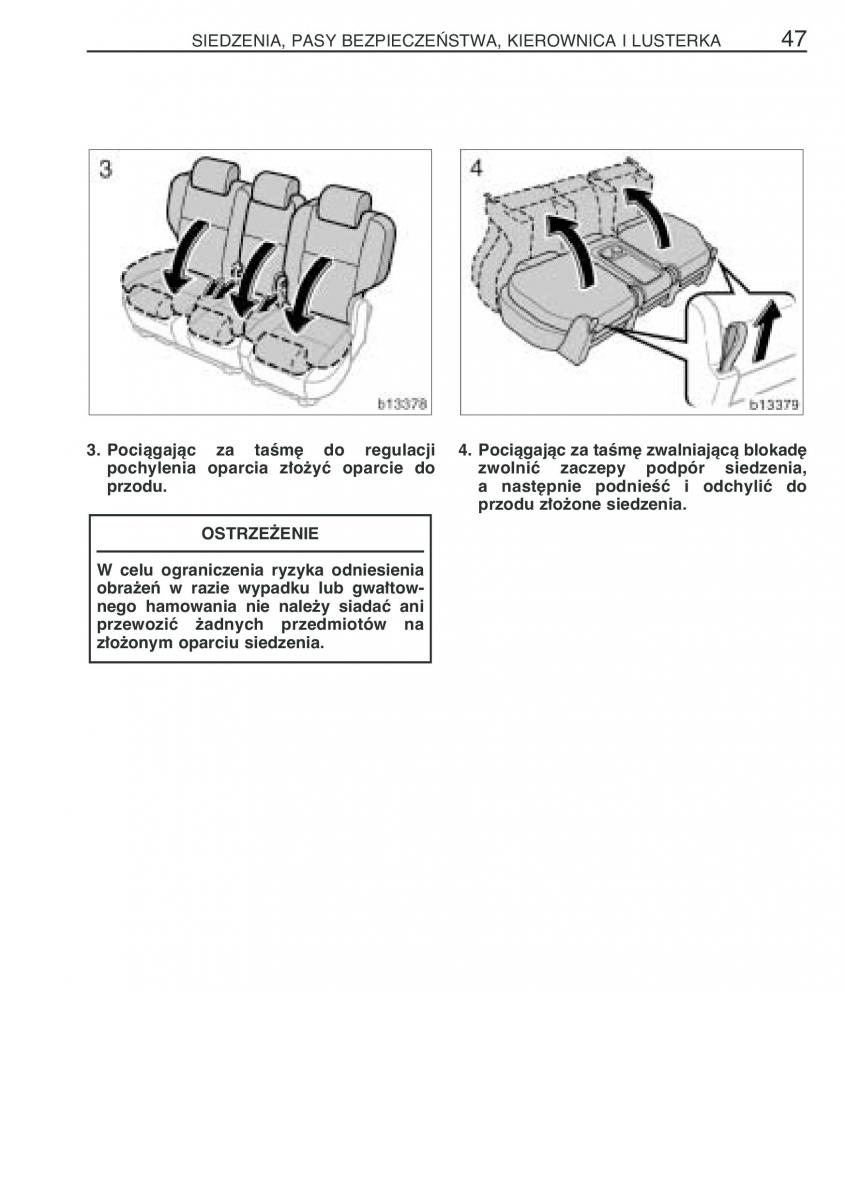 manual  Toyota Corolla Verso I 1 instrukcja / page 54