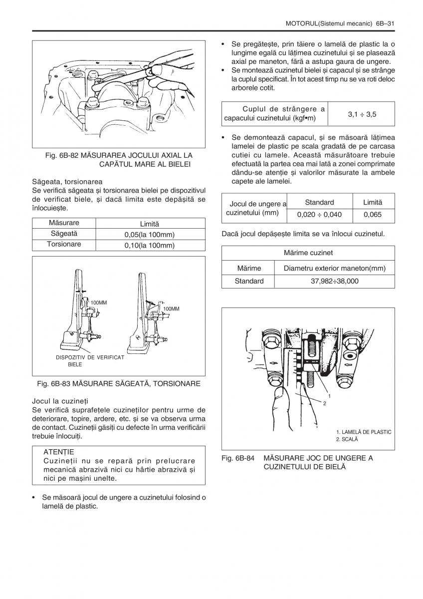 manual  Daewoo Tico service book ksiazka serwisowa / page 115