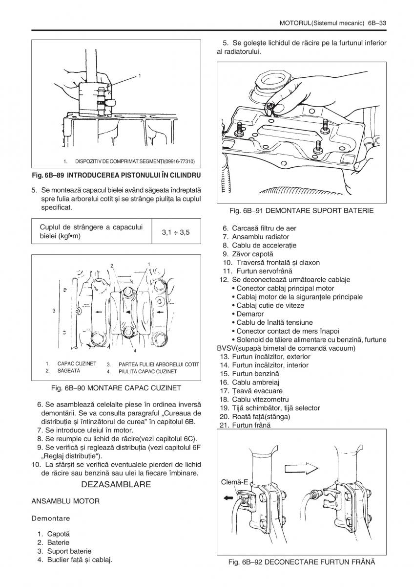 manual  Daewoo Tico service book ksiazka serwisowa / page 117