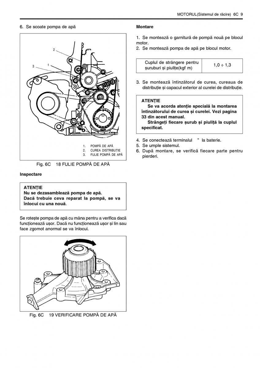 manual  Daewoo Tico service book ksiazka serwisowa / page 135