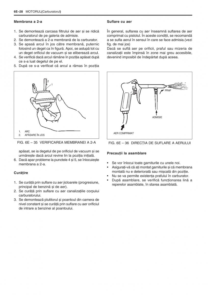 manual  Daewoo Tico service book ksiazka serwisowa / page 168