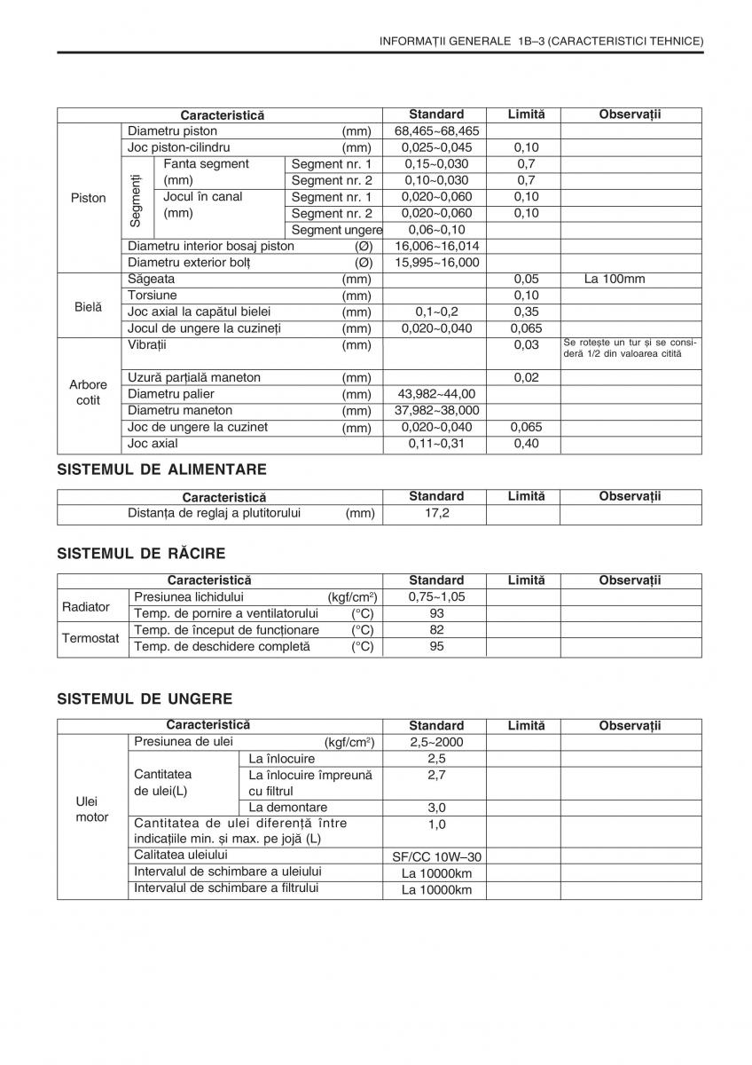 manual  Daewoo Tico service book ksiazka serwisowa / page 17