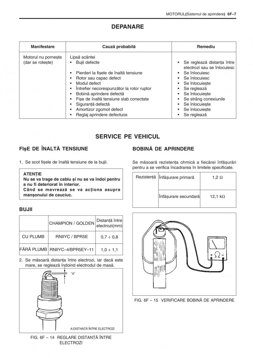 manual  Daewoo Tico service book ksiazka serwisowa / page 175