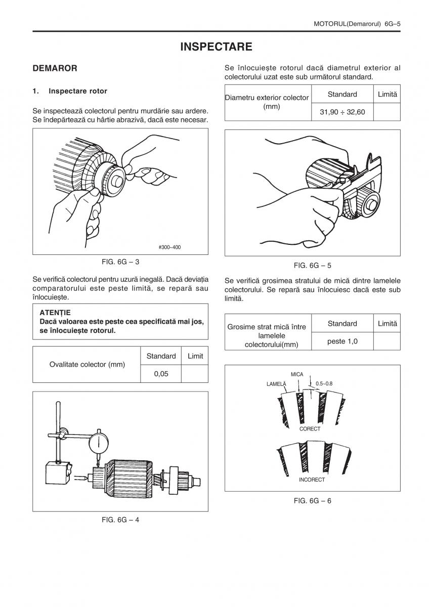 Daewoo Tico service book ksiazka serwisowa / page 181