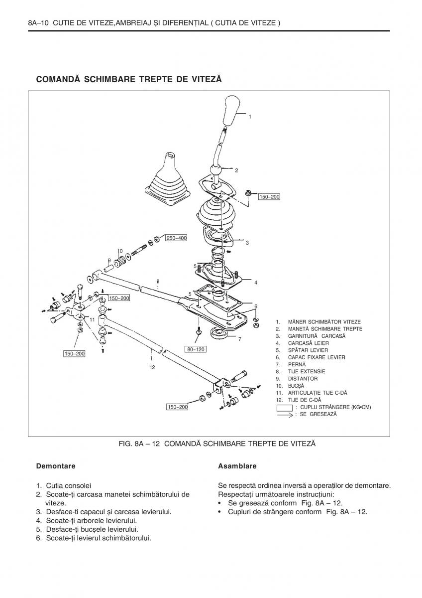 manual  Daewoo Tico service book ksiazka serwisowa / page 216