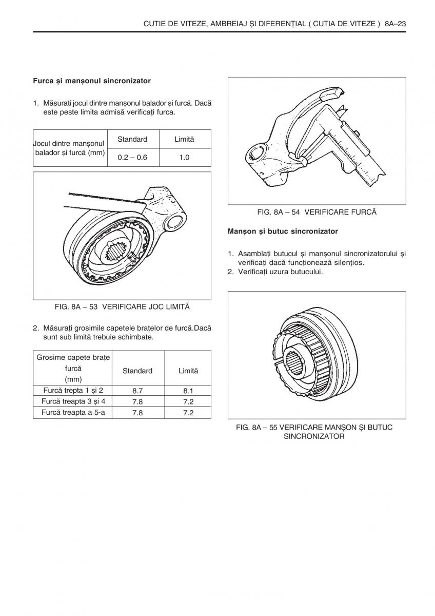 manual  Daewoo Tico service book ksiazka serwisowa / page 229