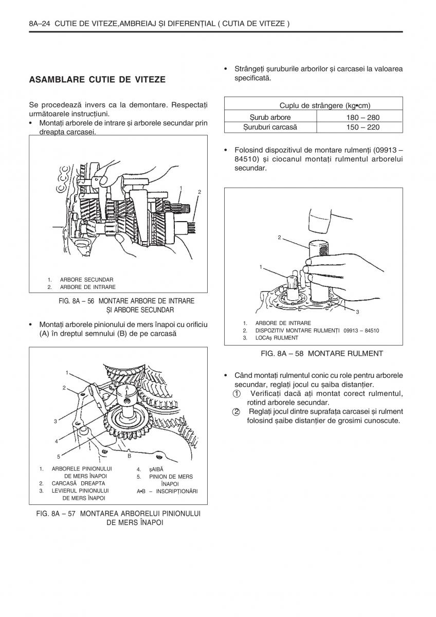 manual  Daewoo Tico service book ksiazka serwisowa / page 230