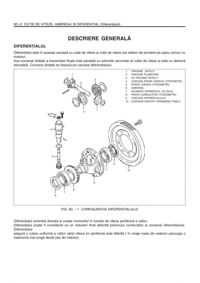 Daewoo Tico service book ksiazka serwisowa / page 246