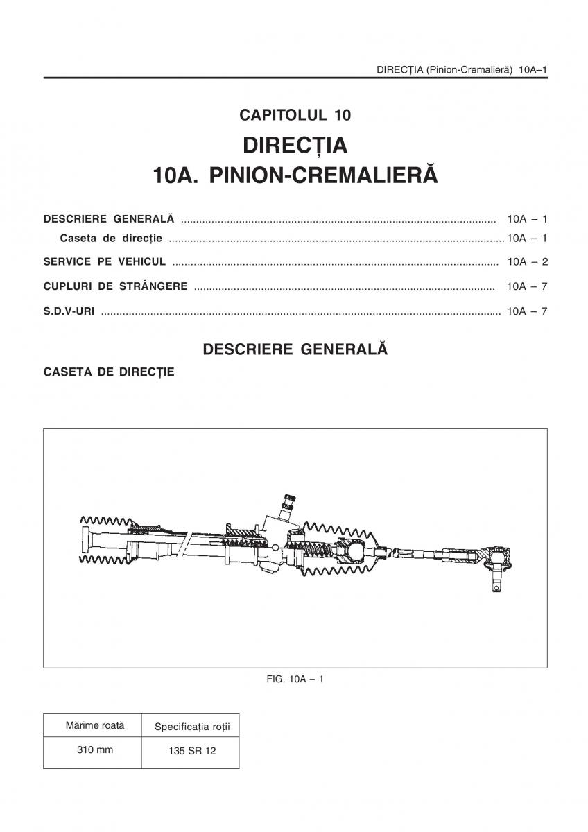 manual  Daewoo Tico service book ksiazka serwisowa / page 250