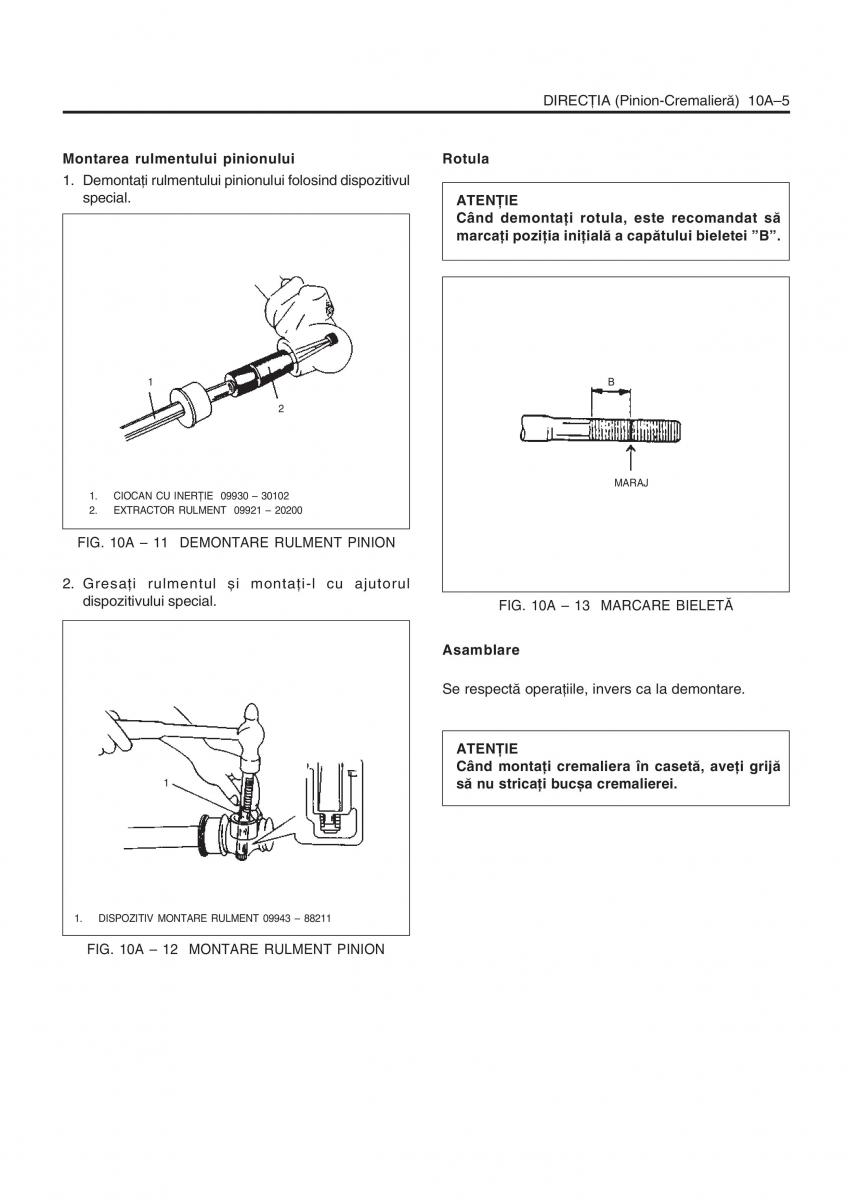 Daewoo Tico service book ksiazka serwisowa / page 254