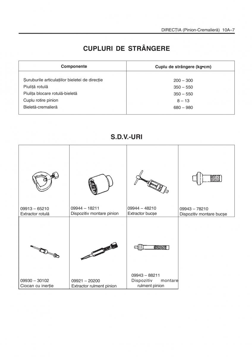 manual  Daewoo Tico service book ksiazka serwisowa / page 256