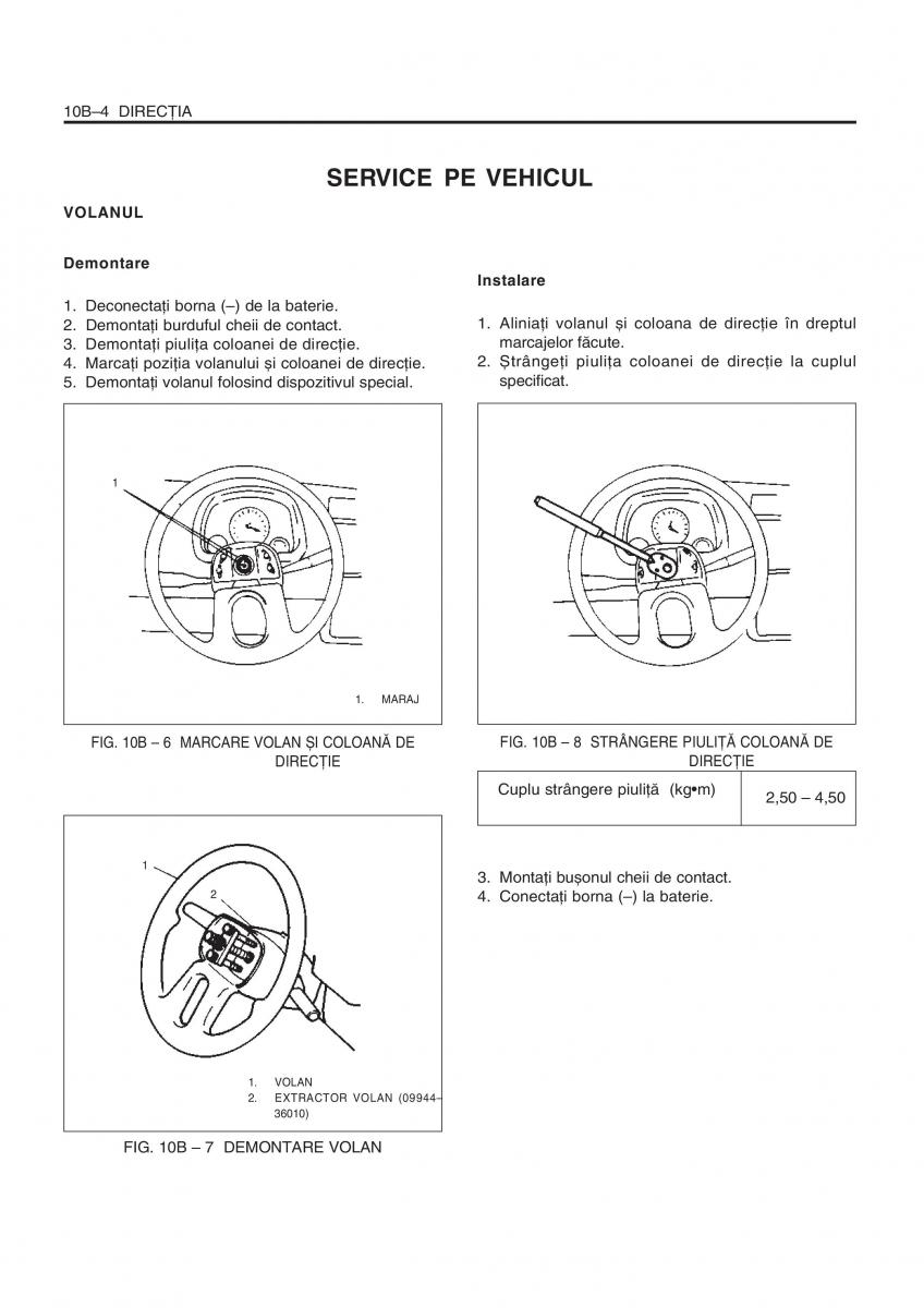 manual  Daewoo Tico service book ksiazka serwisowa / page 261