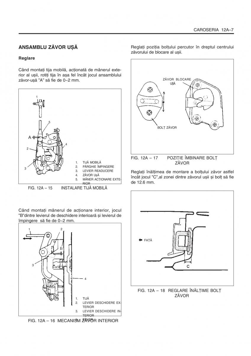 manual  Daewoo Tico service book ksiazka serwisowa / page 288