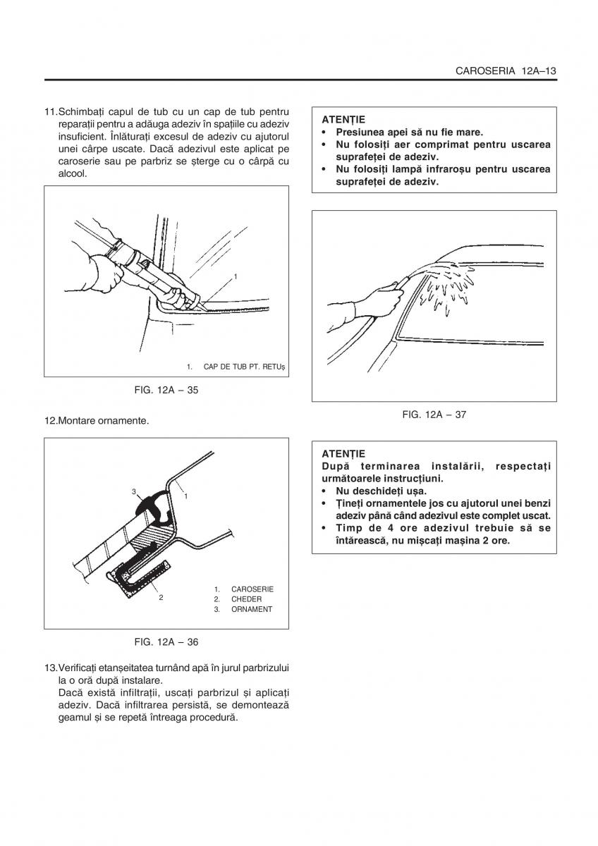 manual  Daewoo Tico service book ksiazka serwisowa / page 294