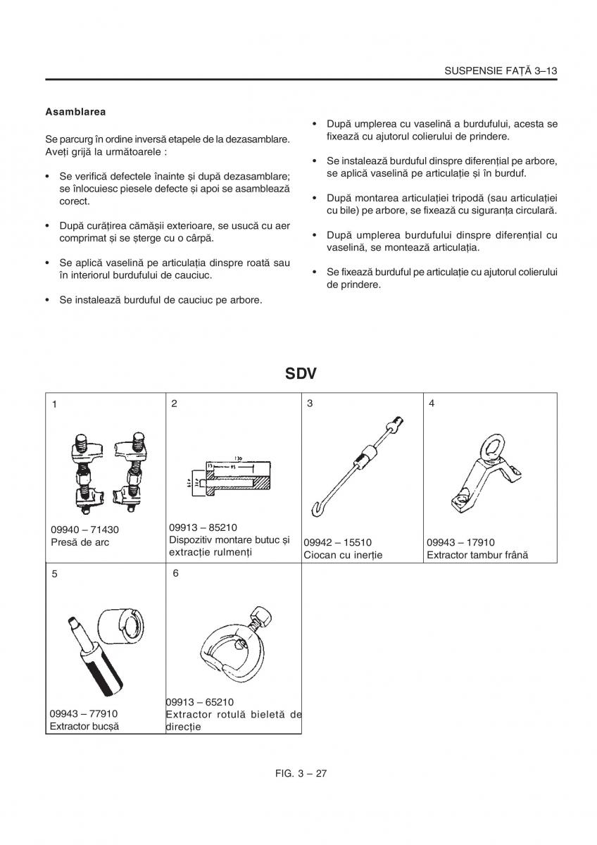 manual  Daewoo Tico service book ksiazka serwisowa / page 47