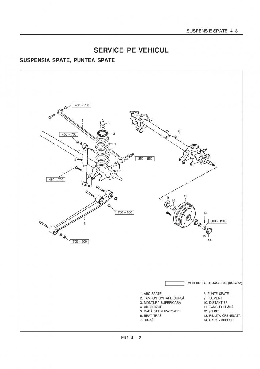 manual  Daewoo Tico service book ksiazka serwisowa / page 50