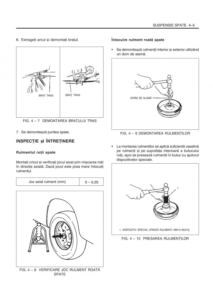 manual  Daewoo Tico service book ksiazka serwisowa / page 52