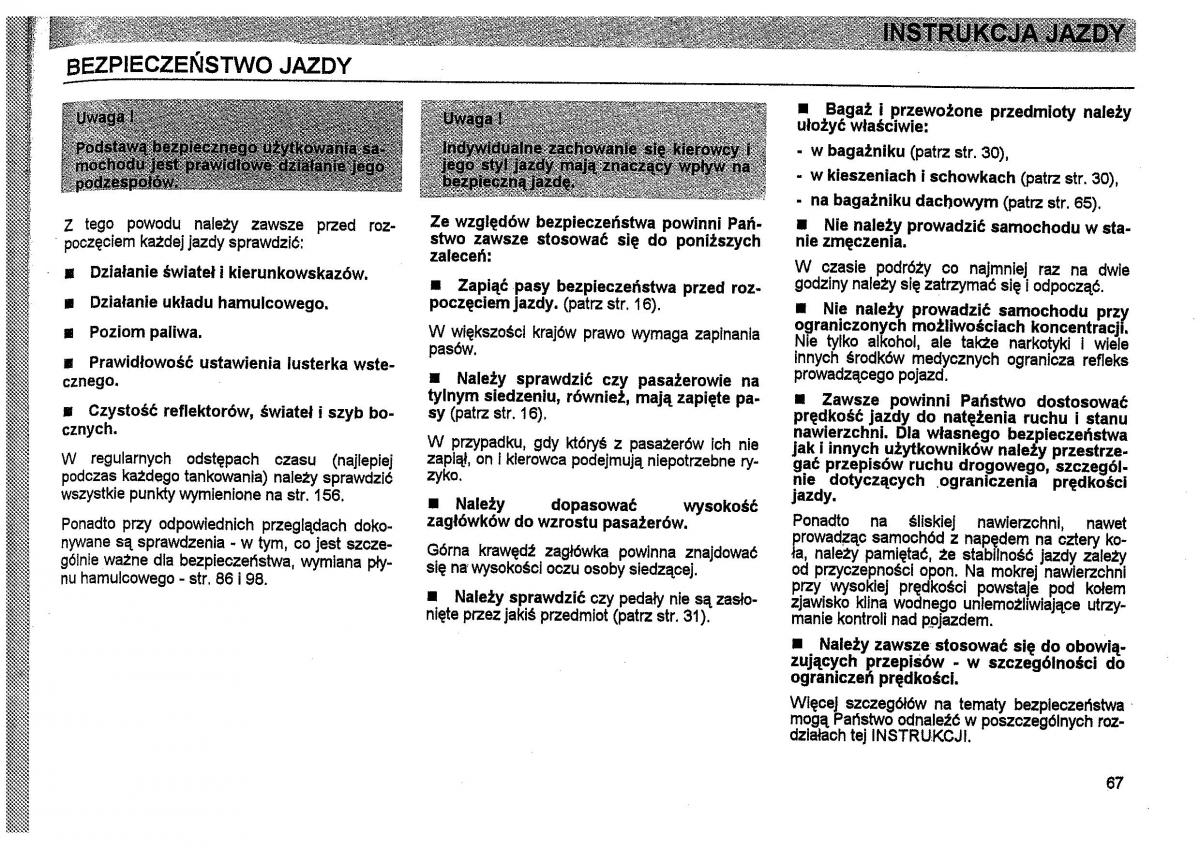 Seat Toledo I 1 instrukcja obslugi / page 70