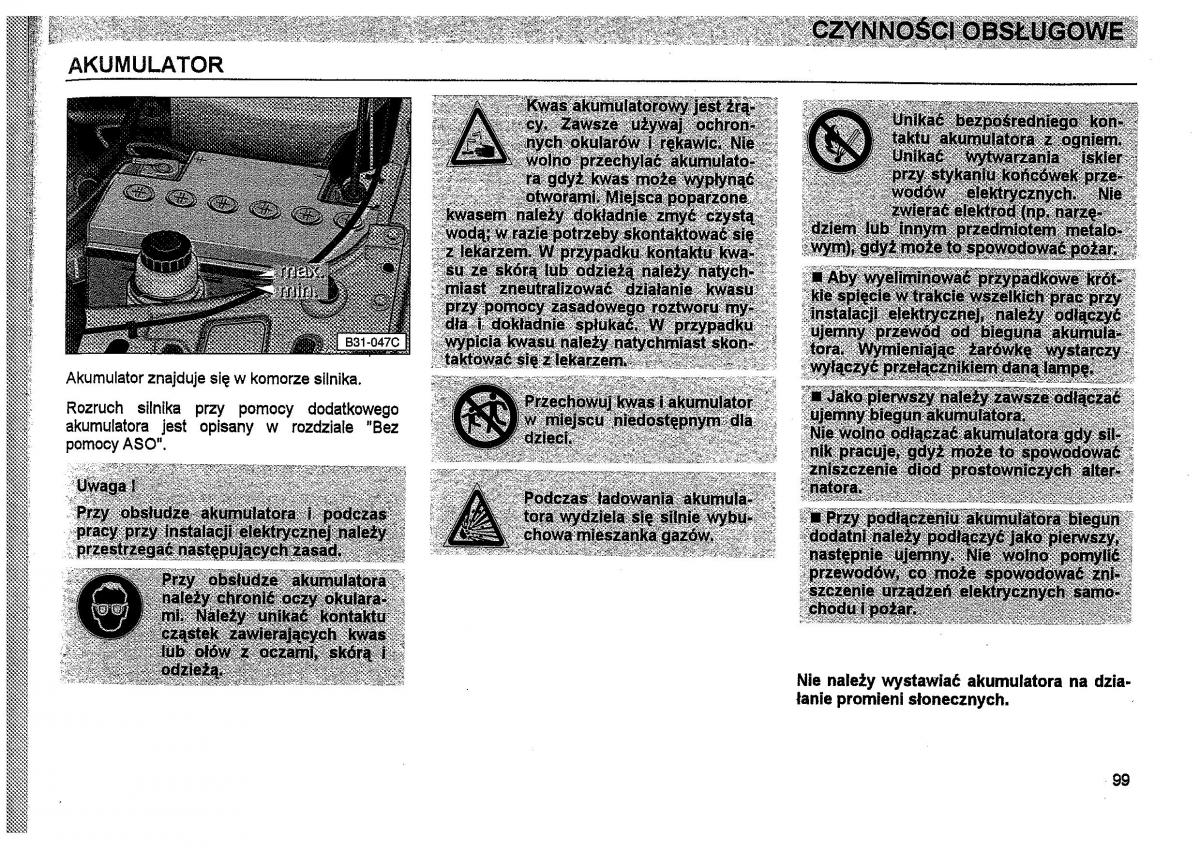 Seat Toledo I 1 instrukcja obslugi / page 102